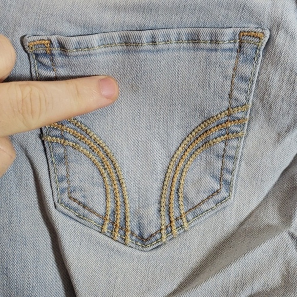 Hollister Women’s Super Skinny Jeans Size 1S Blue Denim Casual (AO) - Picture 6 of 8